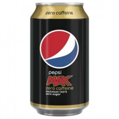Pepsi Max caffeinevrij